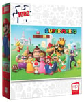 USAopoly- Super Mario Mushroom Kingdom 1000-Piece Puzzle, TOP-PZ013, Multicoloured