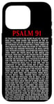 iPhone 16 Pro Psalms 91 Full KJV Bible Verse Protection & Safety Blessing Case