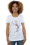 Frozen Sven And Olaf Christmas Ornaments Cotton T-Shirt