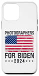 Coque pour iPhone 12 mini Photographes pour Biden 2024