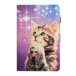 (iPad 9.7 2018cat) iPadille 6th 7th 8th 9th Generation Case Cute Cat Nahkakuori iPadille 9.7 10.2 Tablet-kotelo iPadille 5 6 7 8 9 Air 2 1 Mini 6