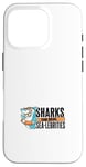 Coque pour iPhone 16 Pro Shark The Real Sea-Lebrities Whale Hammerhead Requin blanc