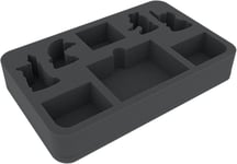 Feldherr 45mm half-size foam tray for Warhammer Underworlds: Direchasm Crimson Court - 8 Slots