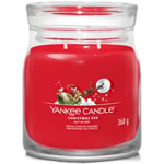 Yankee Candle Signature Medium Jar Christmas Eve 368g Röd