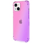 Elegant Skyddsskal FLOVEME - iPhone 13 Mini Rosa/Lila