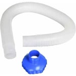 Tuyau de Skimmer de Piscine, Adaptateur de Tuyau de Filtre pour Skimmer de Surface Tuyau et Adaptateur pour écumoire de Piscine Kits d'écumoire pour