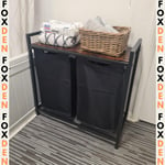 Large Industrial Laundry Basket Clothes Washing Bin Hamper Bag Storage Organsier