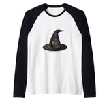 Witch Hat / Magical Witch's Hat / Sorcery and Spells Raglan Baseball Tee