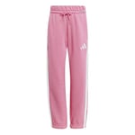 adidas Unisex Kids Essentials 3 Stripes Pants, Pink Fusion/White, 3-4 Years