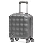 Flight Knight Bubble Suitcase - Ryanair easyJet Jet2 Approved - 8 Wheel Carry Cabin Hardcase 45x36x20cm