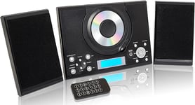 GTMC - 101  MK2  CD  Player  Stereo  Micro  Compact  Hifi  with  USB &  MP3 ,  A