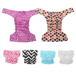 6 Types Care Reusable Nappy Adjustable Adult Cloth Diaper Women Health Care LSO