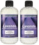 2 PARFUM INTERIEUR LAVANDE POUR LAMPE DIFFUSEUR CATALYSE aux huiles essentielles