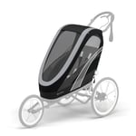 Cybex Zeno Multisport Pushchair Seat Pack (All Black) - Folds Away / Easy Fit