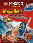 LEGO® NINJAGO®: Ninja Duels (with Sora minifigure, Wolf Mask warrior minifigure, twosided play scene, four minibuilds and over 65 LEGO® elements)