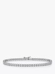 Jools by Jenny Brown Cubic Zirconia Tennis Bracelet, Silver