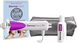 DermaWand Pro Anti-Aging Skincare Deluxe System - Microcurrent Facial Device...