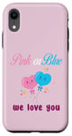 Coque pour iPhone XR Ballons roses ou bleus