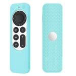 Trolsk Pattern Silicone Case (Siri Remote gen 3/2) - skal - Turkis