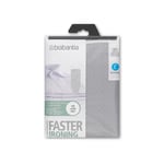 Brabantia Foam Back Silver Metalised Ironing Board Cover