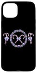 Coque pour iPhone 15 Plus Couronne de Noël gothique pastel avec tête de mort, canne à sucre d'orge, esthétique