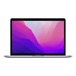 Apple MacBook Pro 13" 256 Go SSD 8 Go RAM Puce M2 CPU 8 cœurs GPU 10 cœurs Argent 2022 Reconditionné