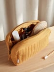 Bedfolk Organic Cotton Quilted Wash Bag