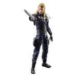 Figurine FINAL FANTASY VII REMAKE PLAY ARTS KAI ROCHE 27 CM - Square Enix - Accessoires inclus - Noir - 15 ans