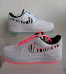 NIKE AIR FORCE 1 '07 QS ,,South Korea'' SIZE UK 6.5 EUR 40.5 (CW3919 100)