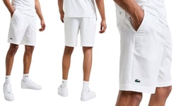 Lacoste Sport Mens White Tennis Shorts Size FR6 Relaxed Fit 41 - 42" Waist