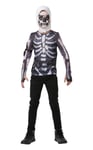 Fortnite Skull Trooper Teen Costume Top & Hood