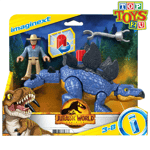 Fisher-Price Imaginext Jurassic World Dominion Dinosaur Toy Play Figure Playsets