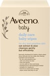 Aveeno Baby Daily Care Wipes Sensitive Skin Cleanse Gently And Efficiently Baby