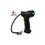 Gonflable Sans Fil Portable Gonfleur de Pneu 120W Compresseur d'Air Pompe de Pneu pour Voitures, Motos, Vélos avec Jauge de Pression Numérique led