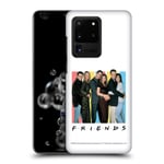 Official Friends TV Show Cast Logos Hard Back Case Compatible for Samsung Galaxy S20 Ultra 5G