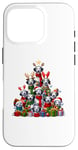 Coque pour iPhone 16 Pro Christmas Tree Dalmatian Dalmatians Dal Dally Dog