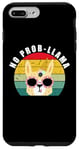 iPhone 7 Plus/8 Plus Cool Llama No Prob Llama Alpaca Farming Animal For Men Women Case