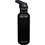 Klean Kanteen Classic Flip Seal Sport vattenflaska 800 ml, svart