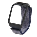 2 In 1 Sport Watch Strap Watch Band For TOMTOM Runner3(Midnight Blue ) UK