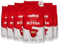 Lavazza Qualita Rossa Coffee Beans, 1 kg, 6 1 kg (Pack of 6) 