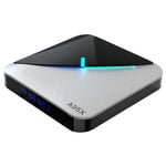 A95X F3 Air Amlogic S905x3 4GB/64GB Android 9.0 8K décodage vidéo TV Box lumière rvb 2.4G + 5G MIMO WiFi Bluetooth LAN USB3.0 4K Youtube