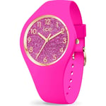 ICE-WATCH IC021224 GLITTER - ROSE NÉON - FEMME TAILLE S