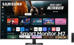 Samsung LS43DM702UUXXU 43" 4K Ultra HD HDR10 Smart Monitor with Speakers - 3840x