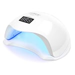 Lampe à Ongles LED UV 36W SUNUV Sèche-Ongles Smart 2.0 pour Vernis à Ongles Gel avec Minuterie, Capteur et Écran LCD dans le Salon de Beauté SUN5