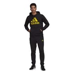 Adidas GK9652 M BL FT HD TS Tracksuit mens top:black/yellow bottom:black/yellow 3