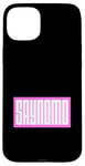 Coque pour iPhone 15 Plus Rose Saynomo (Say No More) Couleur graphique rose