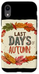 iPhone XR Pretty Last Days of Autumn Statement for Boys and Girls Case