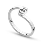 Gucci GG Running 18ct White Gold Ring D - P