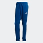 adidas Essentials Fleece Tapered Cuff 3-Stripes Joggers Men