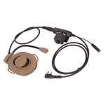 Hd01 Military Headset Unilateral Noise Reduction Outdoor Headphones With U Part